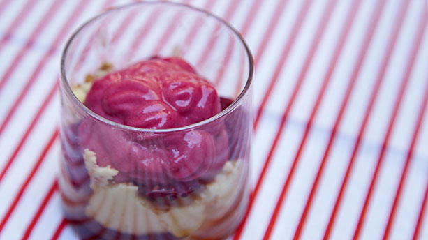 Arty cheesecake / Raspberry Woos